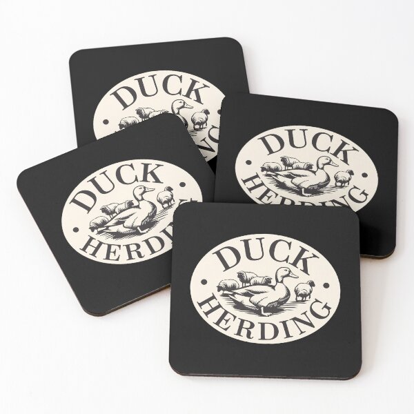 Item preview, Duck Herding Dog Ducks designed and sold by These_Prints.