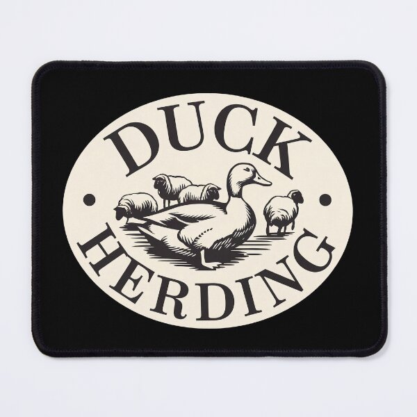 Item preview, Duck Herding Dog Ducks designed and sold by These_Prints.