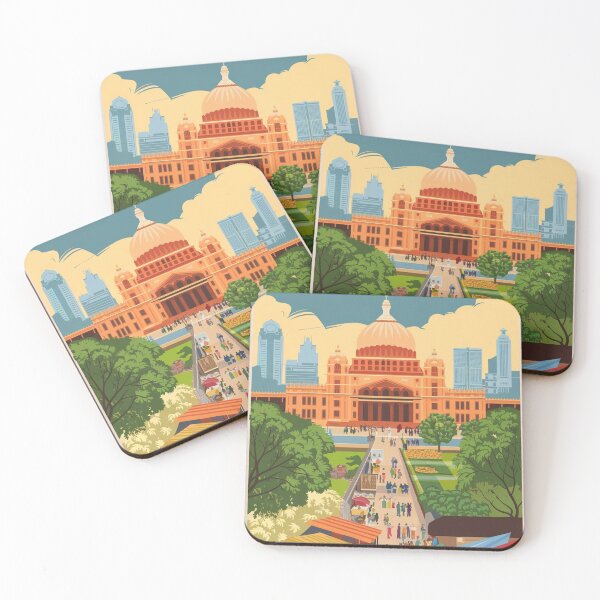 Item preview, Bangalore Vintage Travel Poster designed and sold by TravelerRat.