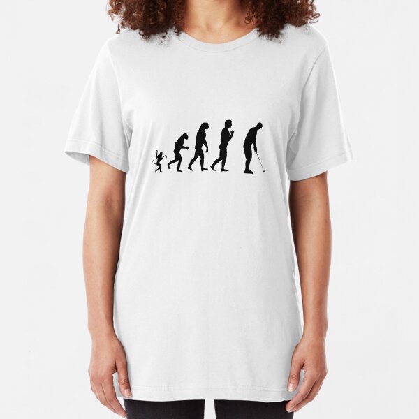 golf evolution, #golf Slim Fit T-Shirt