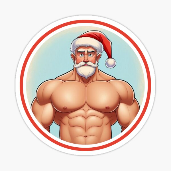 Cute Santa Claus Sticker