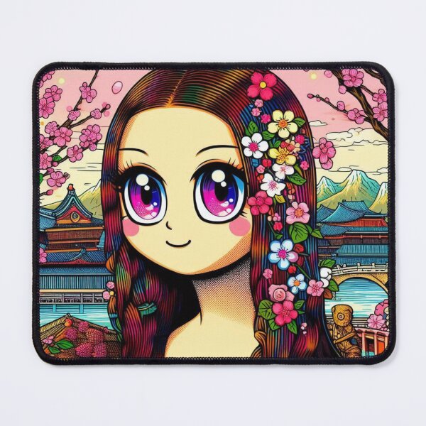 Item preview, The happy Mona Lisa, manga version designed and sold by Fizmon.