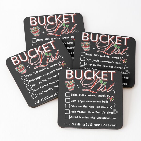 Item preview, Grandma's Funny Christmas Bucket List designed and sold by Oz64.