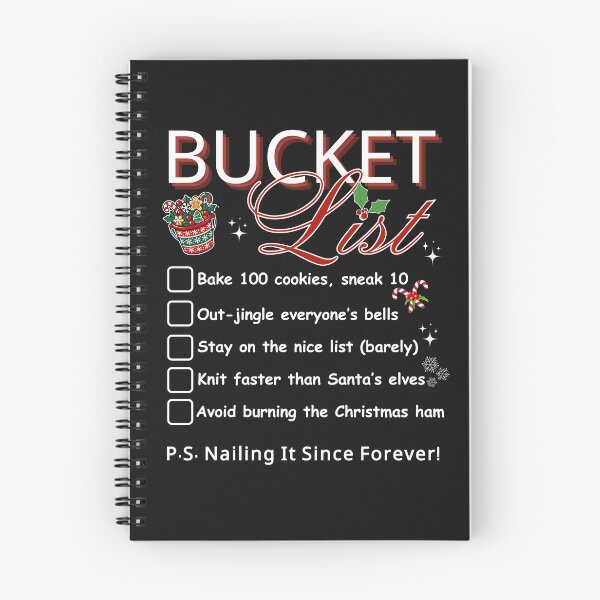 Item preview, Grandma's Funny Christmas Bucket List designed and sold by Oz64.