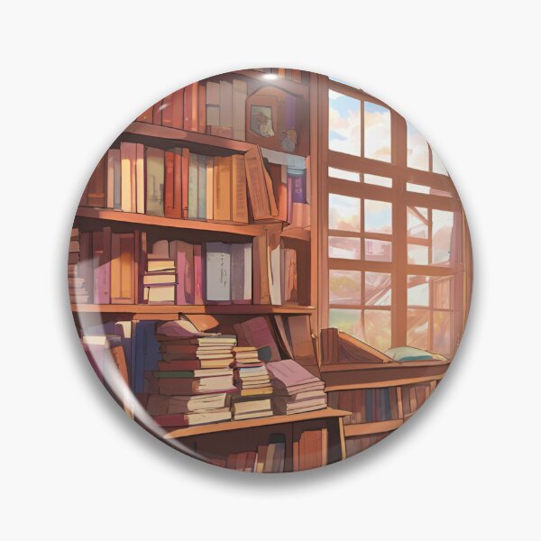 Item preview, Anime Book Lover Room Ghibli Style designed and sold by matchamoonshop.