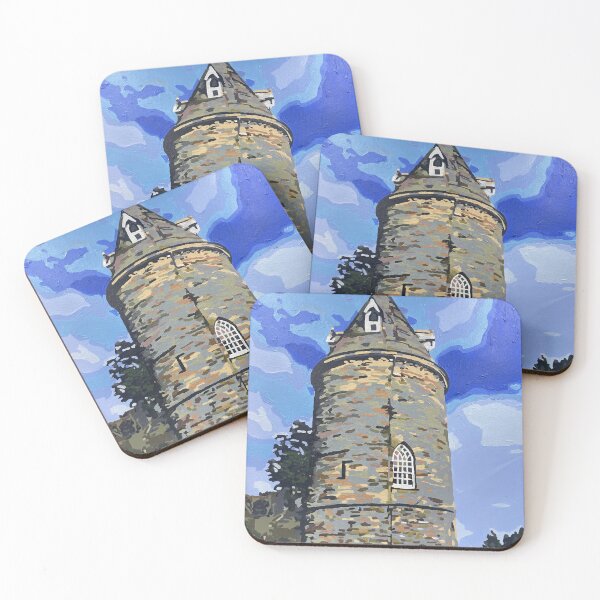 Item preview, The Water Tower At Trelissick, Feock, Cornwall designed and sold by Merrydaypaints.