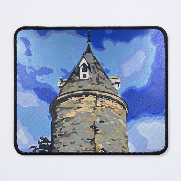 Item preview, The Water Tower At Trelissick, Feock, Cornwall designed and sold by Merrydaypaints.