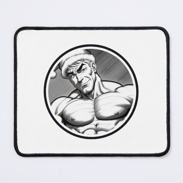 Item preview, A Merry Christmas in black and white designed and sold by muscledaddies.