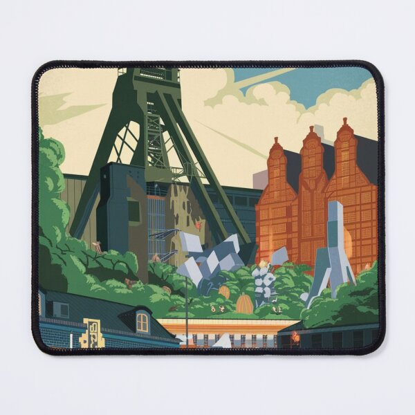 Item preview, Bochum Vintage Travel Poster designed and sold by TravelerRat.