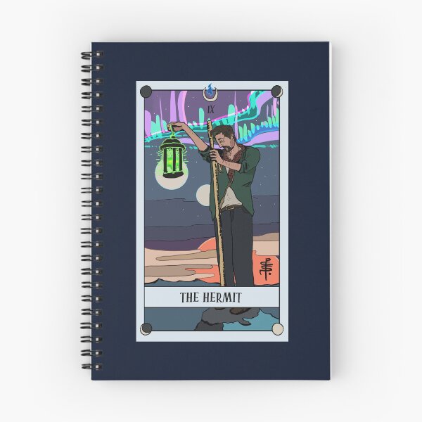 Item preview, The Hermit - Lunamand Tarot designed and sold by William Novak .