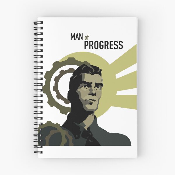Item preview, Man of Progress designed and sold by Kaisy Koin.