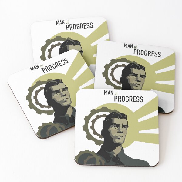 Item preview, Man of Progress designed and sold by Kaisy Koin.