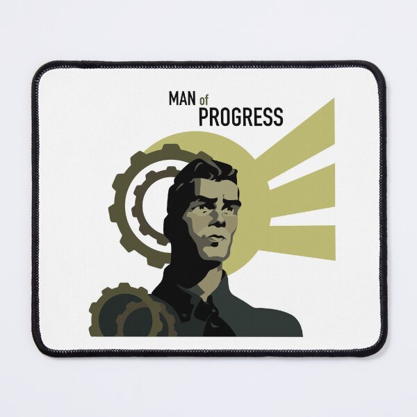 Item preview, Man of Progress designed and sold by Kaisy Koin.