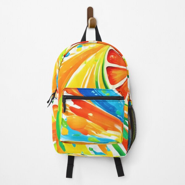 Item preview, Citrus swirling Splash Design designed and sold by Health And Fitness Posts e-Store.