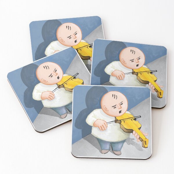 Item preview, lonely violin player on the street designed and sold by davidartcorner.