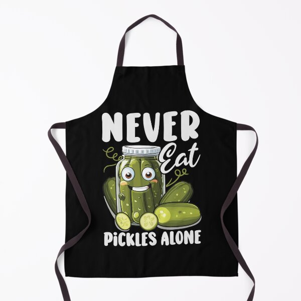 Item preview, Never Eat Pickles Alone Pickle Character designed and sold by OskarArts.