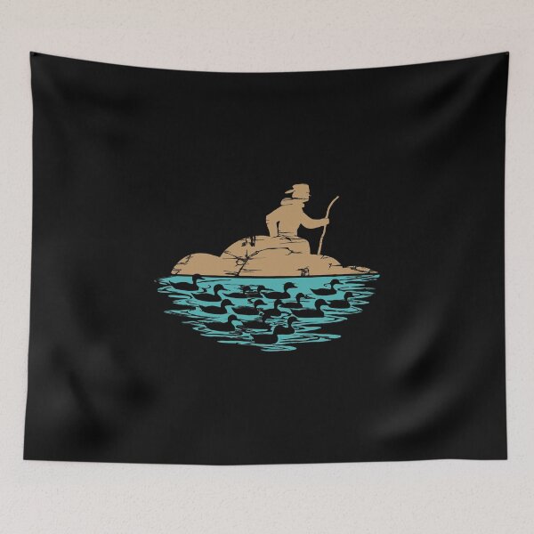 Item preview, Duck Herding Ducks Dog designed and sold by These_Prints.