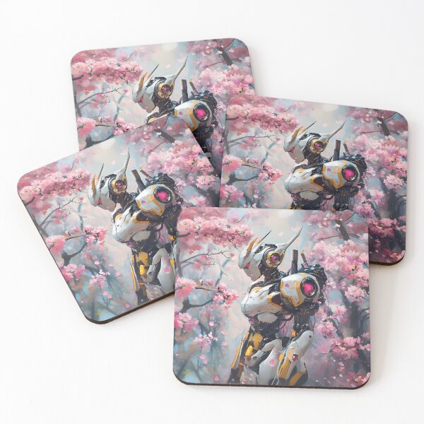 Item preview, Mecha Among the Sakura designed and sold by Playing In Mud.