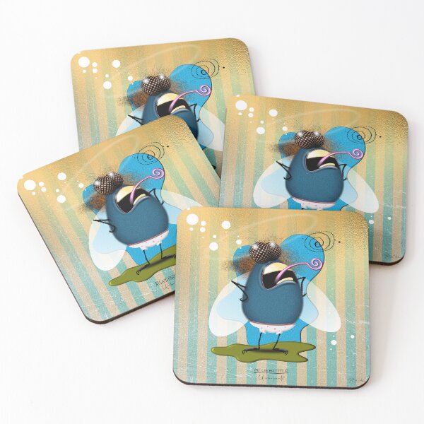 Item preview, BLUEBOTTLE PILLOW designed and sold by Jeffrey Coleson.