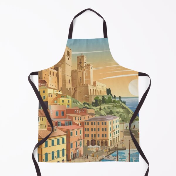Item preview, Cagliari Vintage Travel Poster designed and sold by TravelerRat.