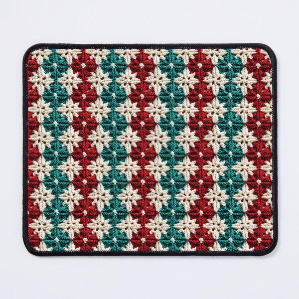 Item preview, Christmas Sweater Stars Snowflakes Knit designed and sold by DigitaICraft.