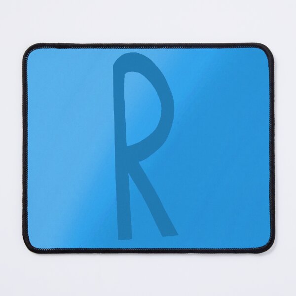 Item preview, Light Blue R with Gradient Background designed and sold by MusicQueen17.