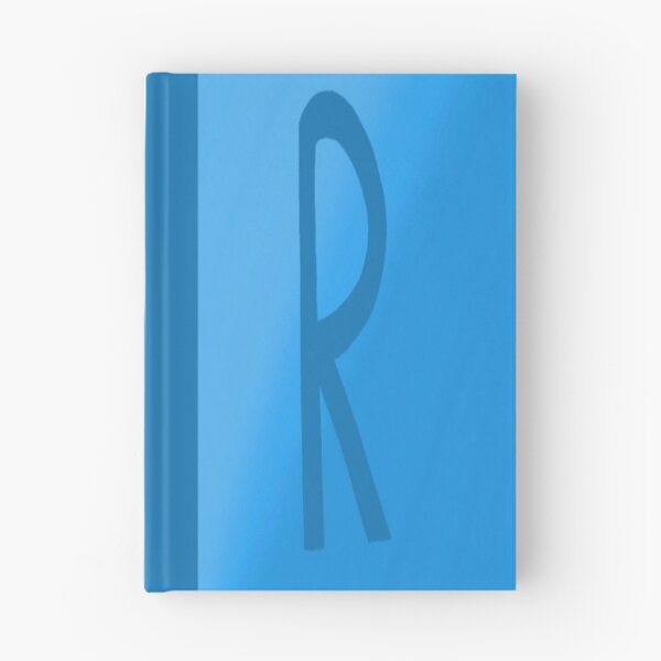 Item preview, Light Blue R with Gradient Background designed and sold by MusicQueen17.