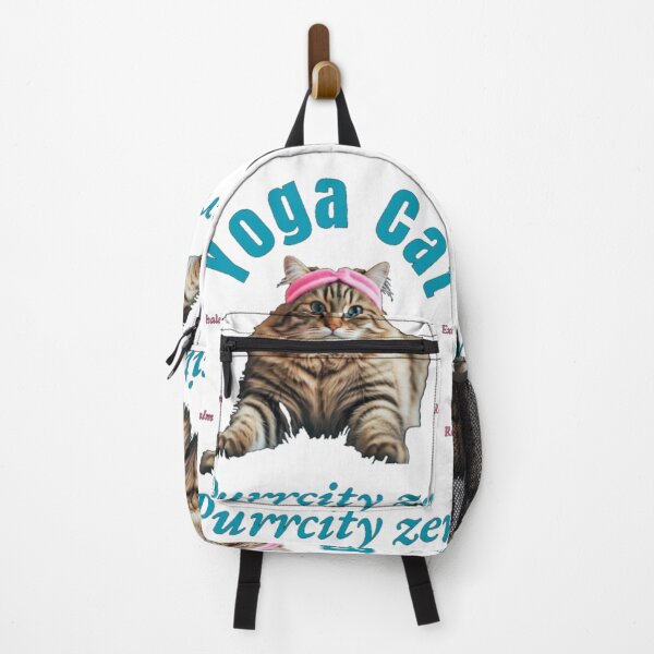 Item preview, Cat yoga purrcity zen, relax, calm, exhale, inhale designed and sold by oceanisea.