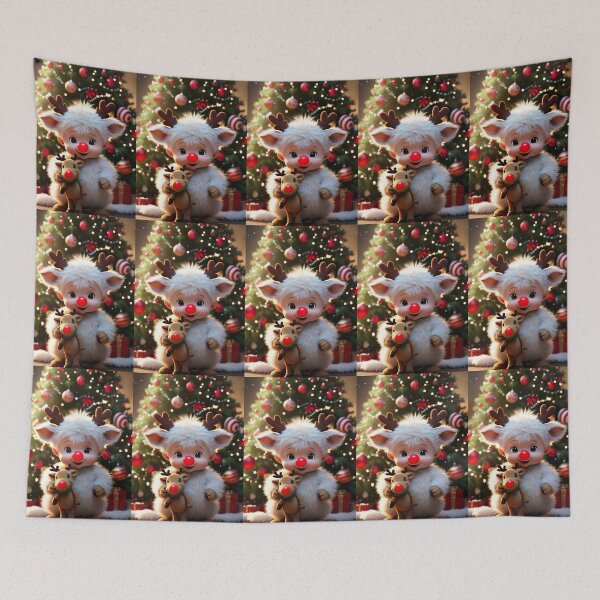 Item preview, Baby in Costume - Rudolph the Red Nosed Reindeer designed and sold by Heartbreaker Creative.