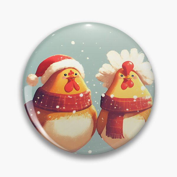 Item preview, Festive Chickens 14 designed and sold by UniqVibe.