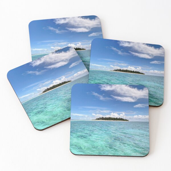 Item preview, Fijian Island Surrounded by Crystal Clear Turquoise Sea designed and sold by kreativejooce.