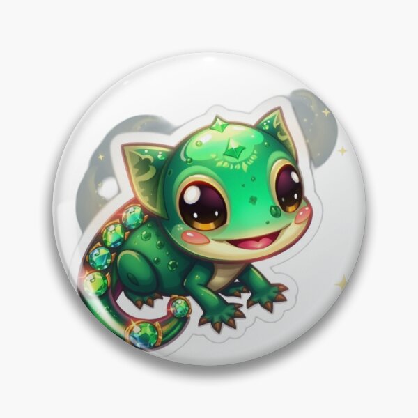 Item preview, Gemstone Gecko designed and sold by DuodecimStudio.