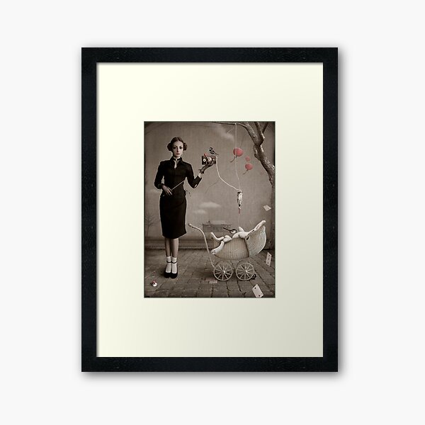 Dangerous Thoughts Framed Art Print