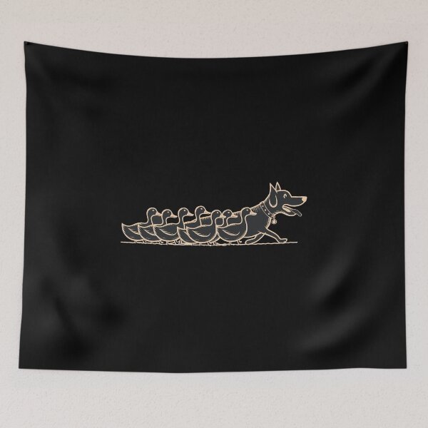 Item preview, Duck Herding ducks dog designed and sold by These_Prints.