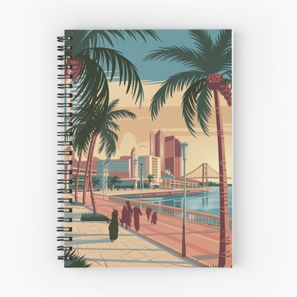 Item preview, Dammam Vintage Travel Poster designed and sold by TravelerRat.