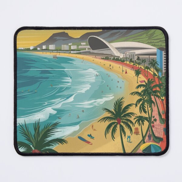Item preview, Durban Vintage Travel Poster designed and sold by TravelerRat.