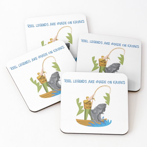 Item preview, Reel legends are made on kayaks designed and sold by SzyMazDesign.