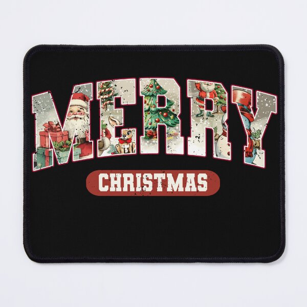 Item preview, Vintage Merry Christmas Charm designed and sold by Aredbox.