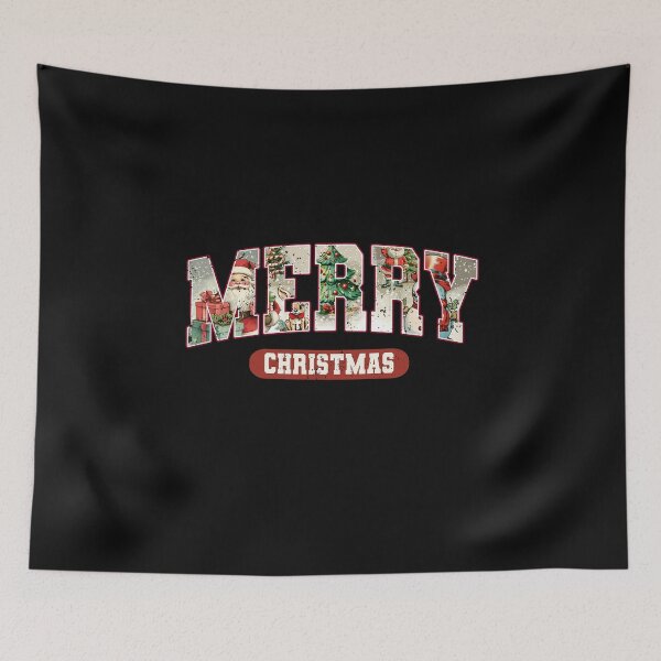 Item preview, Vintage Merry Christmas Charm designed and sold by Aredbox.