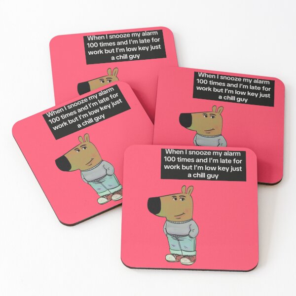 Item preview, Chill Guy Meme  designed and sold by Femme Pastel Collective.
