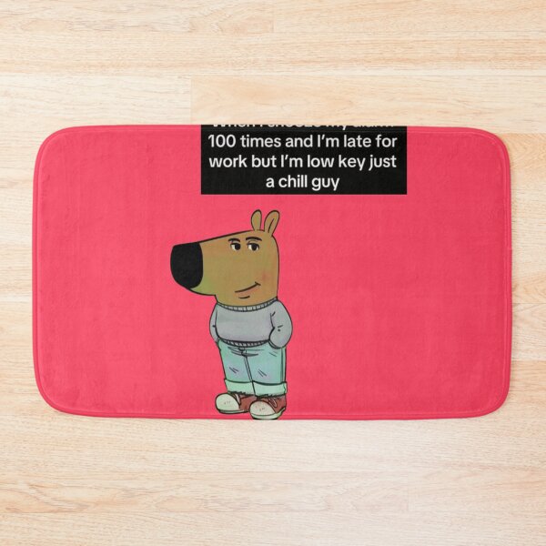 Item preview, Chill Guy Meme  designed and sold by Femme Pastel Collective.