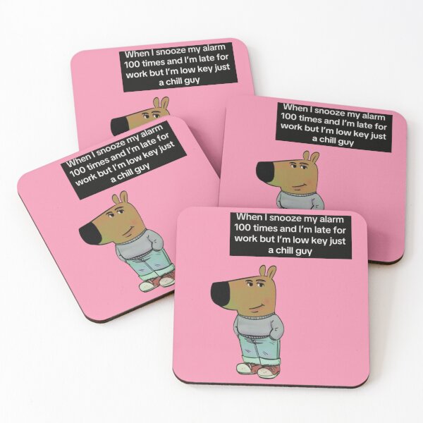 Item preview, Chill Guy Meme  designed and sold by Femme Pastel Collective.