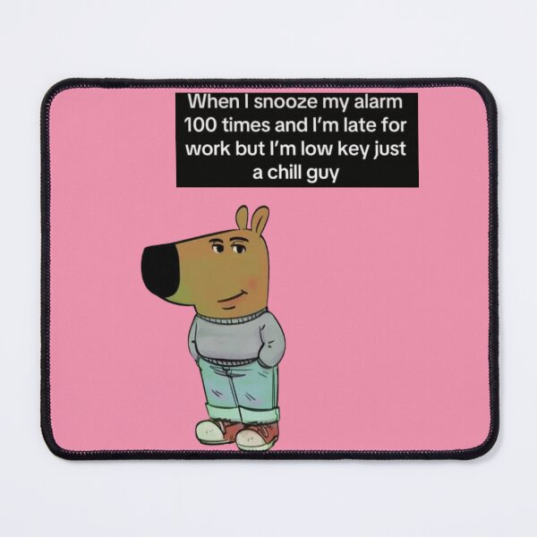 Item preview, Chill Guy Meme designed and sold by Femme Pastel Collective.