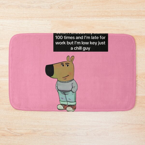 Item preview, Chill Guy Meme  designed and sold by Femme Pastel Collective.
