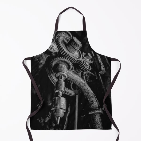 Item preview, Antique Drill Press in a Blacksmith Shop, ON BW designed and sold by jrtwynam.