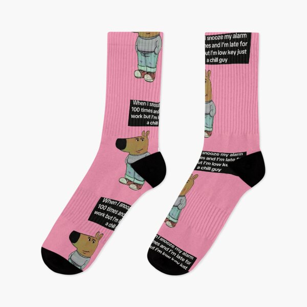 Item preview, Chill Guy Meme  designed and sold by Femme Pastel Collective.
