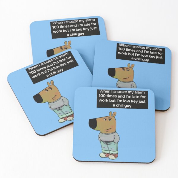 Item preview, Chill Guy Meme  designed and sold by Femme Pastel Collective.