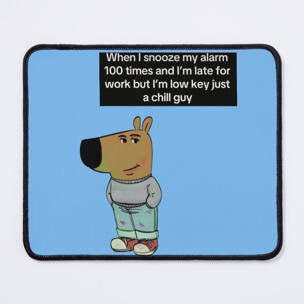 Item preview, Chill Guy Meme  designed and sold by Femme Pastel Collective.