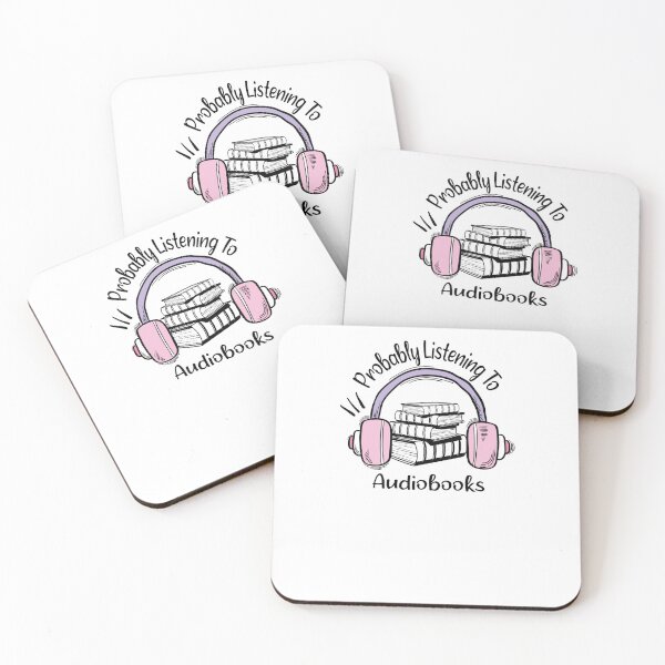 Item preview, Probably Listening to Audiobooks Design designed and sold by JustBeeAwesome.