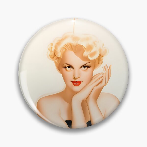 Item preview, Vargas style pinup , Black dress designed and sold by Bobby-Bucks.
